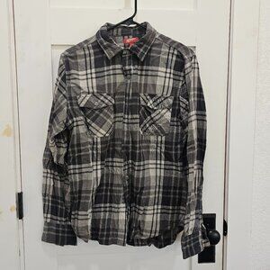 Arizona Jeans Flannel Button Up Shirt